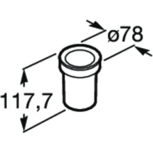 Стакан Roca Twin 816706001