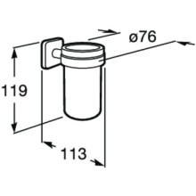 Стакан Roca Victoria 816681001