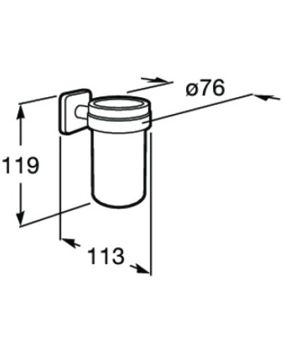 Стакан Roca Victoria 816681001