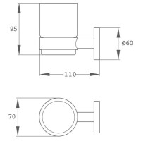 Стакан Teka Alaior 17066020G2