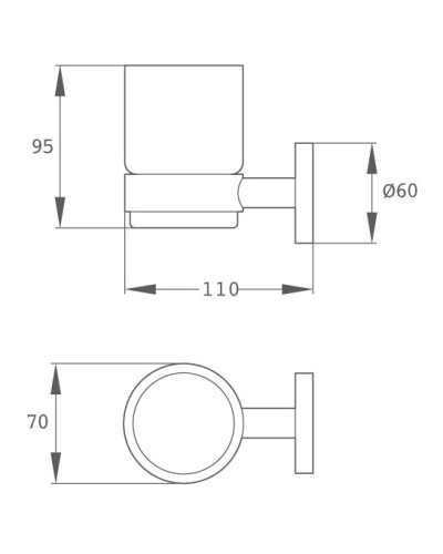 Стакан Teka Alaior 17066020N2