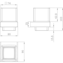 Стакан Teka Formentera 170810200