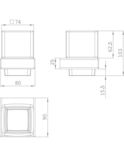 Стакан Teka Formentera 17081020N2