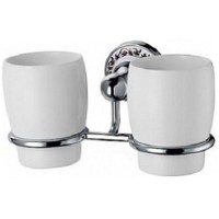 Стакан для зубных щеток Fixsen Bogema FX-78507 Хром Белый