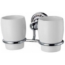 Стакан для зубных щеток Fixsen Bogema FX-78507 Хром Белый