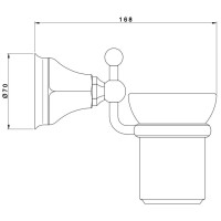 Стакан Nicolazzi Teide  1488CR05