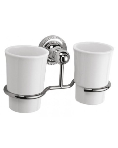 Стакан для зубных щеток Fixsen Style FX-41107 Хром