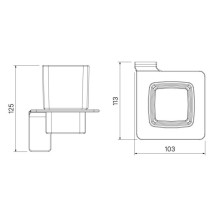 Стакан IDDIS Slide SLISCG1i45