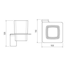 Стакан IDDIS Slide SLIBSG1I45