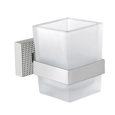 Стакан подвесной, стекло матовое CEZARES PRIZMA-TUMS-01