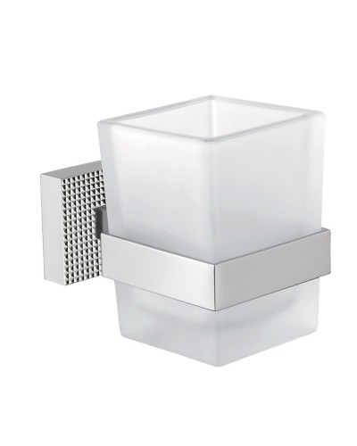 Стакан подвесной, стекло матовое CEZARES PRIZMA-TUMS-01