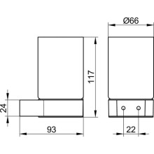 Cтакан KEUCO Plan 14950379000