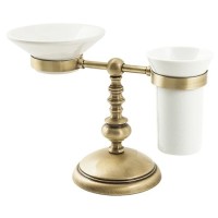 Стакан с мыльницей Caprigo Romano 7023-VOT