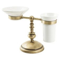 Стакан с мыльницей Caprigo Romano 7023-VOT