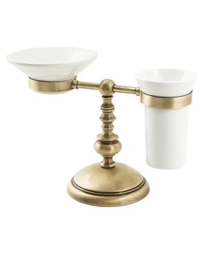 Стакан с мыльницей Caprigo Romano 7023-VOT