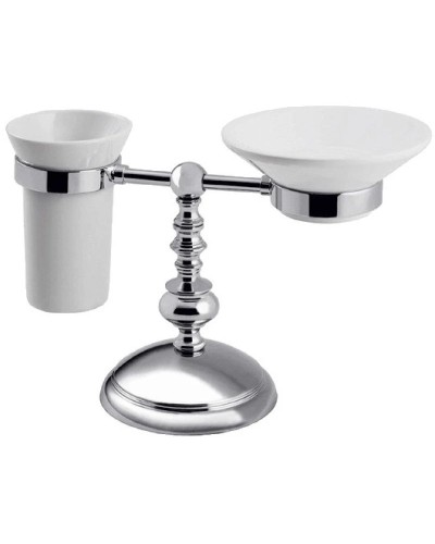 Стакан с мыльницей Caprigo Romano 7023-CRM