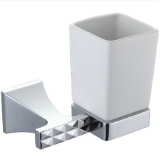 Стакан для зубных щеток Bronze de Luxe Grani 04009 Хром