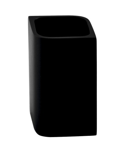 Стакан для зубных щеток WasserKRAFT Elba K-2728 Черный матовый