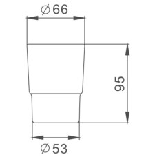Стакан Haiba HB752