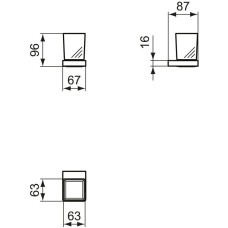 Стакан Ideal Standard Conca T4504A5