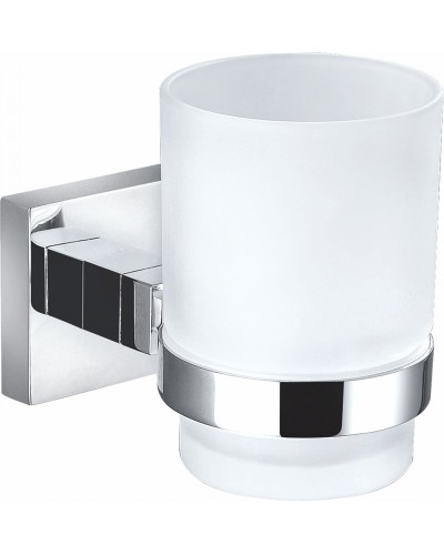 Стакан для зубных щеток с держателем WONZON & WOGHAND, Хром (WW-8921)