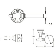 Стакан Rose RG1112