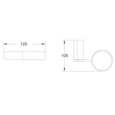 Стакан Rose RG1712H