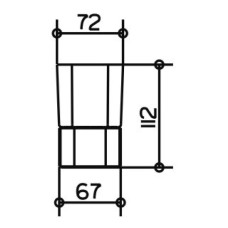 Стакан запасной Keuco Elegance New 11650009000