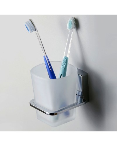 Стакан для зубных щеток WasserKRAFT Leine K-5028 Хром