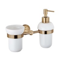 Стакан и диспенсер подвесные CEZARES APHRODITE-TDTS-02