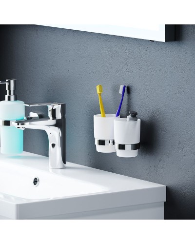 Стакан для зубных щеток AM.PM Sense L A74343400 Хром