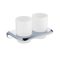 Стакан подвесной двойной, стекло CEZARES LINER-TUMDS-01