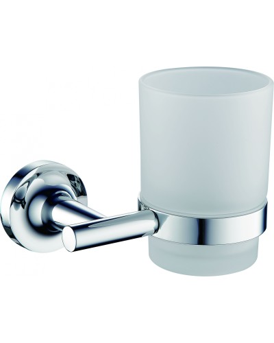 Стакан для зубных щеток с держателем WONZON & WOGHAND, Хром (WW-6521)