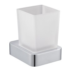 Стакан для зубных щеток с держателем WONZON & WOGHAND, Хром (WW-9521)