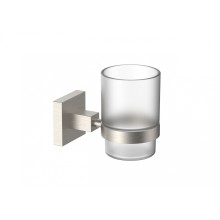 Стакан для зубных щеток с держателем WONZON & WOGHAND, Брашированный никель (WW-8921-BN)