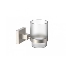 Стакан для зубных щеток с держателем WONZON & WOGHAND, Брашированный никель (WW-8921-BN)