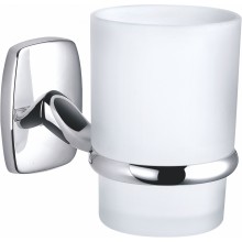 Стакан для зубных щеток с держателем WONZON & WOGHAND, Хром (WW-1101)
