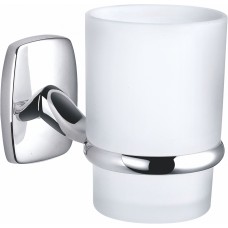 Стакан для зубных щеток с держателем WONZON & WOGHAND, Хром (WW-1101)