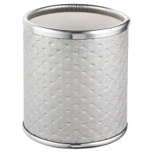 Стакан настольный Geralis M-PHH-M PUNTO серебро, кант хром