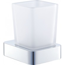 Стакан для зубных щеток с держателем WONZON & WOGHAND, Хром (WW-8321)