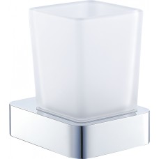 Стакан для зубных щеток с держателем WONZON & WOGHAND, Хром (WW-8321)