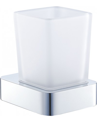 Стакан для зубных щеток с держателем WONZON & WOGHAND, Хром (WW-8321)