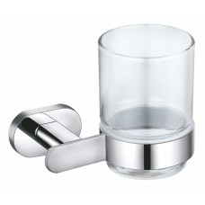 Стакан для зубных щеток с держателем WONZON & WOGHAND, Хром (WW-8421)