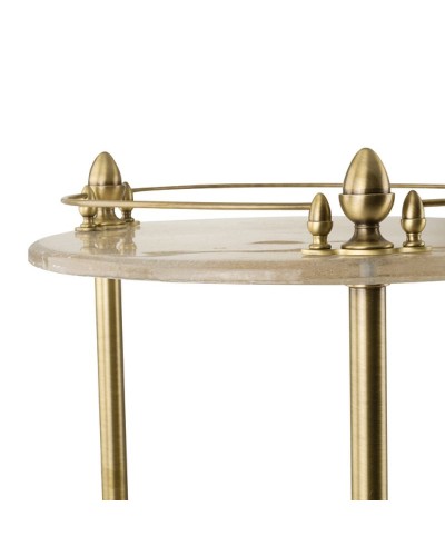 Столик Migliore Elisabetta 17015 на колесиках Бронза