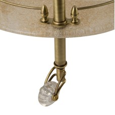 Столик Migliore Elisabetta 17015 на колесиках Бронза