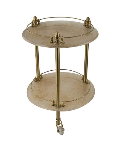 Столик Migliore Elisabetta 17015 на колесиках Бронза