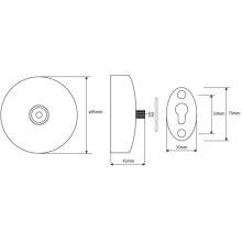 Веревка для белья Bemeta Hotel Equipment 123126022