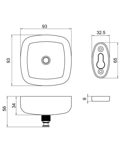 Веревка для белья 2,5 м Timo Selene 17075/17