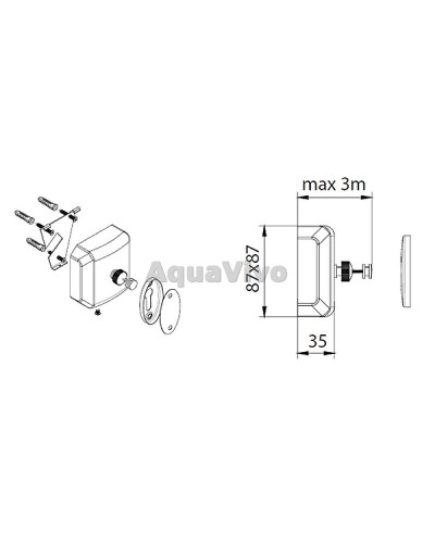 Сушилка для белья Fixsen Hotel FX-31025 Хром