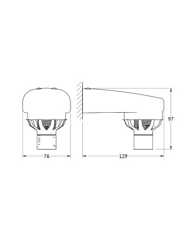 Светильник FBS Universal UN-23 C Золото